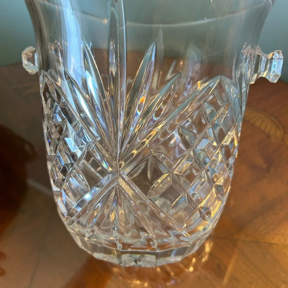 Vintage Dublin champagne ice bucket by Godinger, New Years Eve